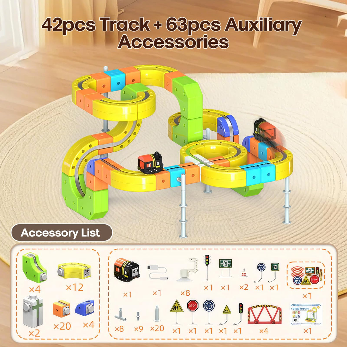 Dripiagarden ABS plastic construction ensures safe, durable play with rounded edges