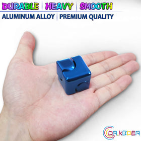 Dr.Kbder fidget-spinner-cube on a desk as a stylish ornament for quick breaks