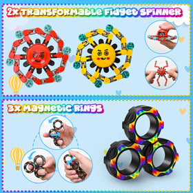 Dr.Kbder magnetic rings provide tactile play to aid focus