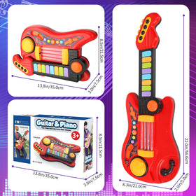 Drmukie Kids Guitar Toy compact and travel-friendly for busy families.