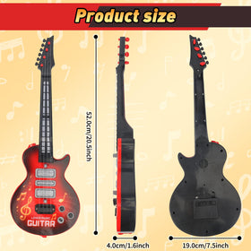 Drmukie kids guitar toy red gift-ready for birthdays or holidays