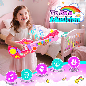 Drmukie light-up music toy with dancing lights accompanies active playtime.