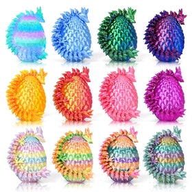 Drofex Easter dragon egg shell close-up showing vibrant colors for gifting
