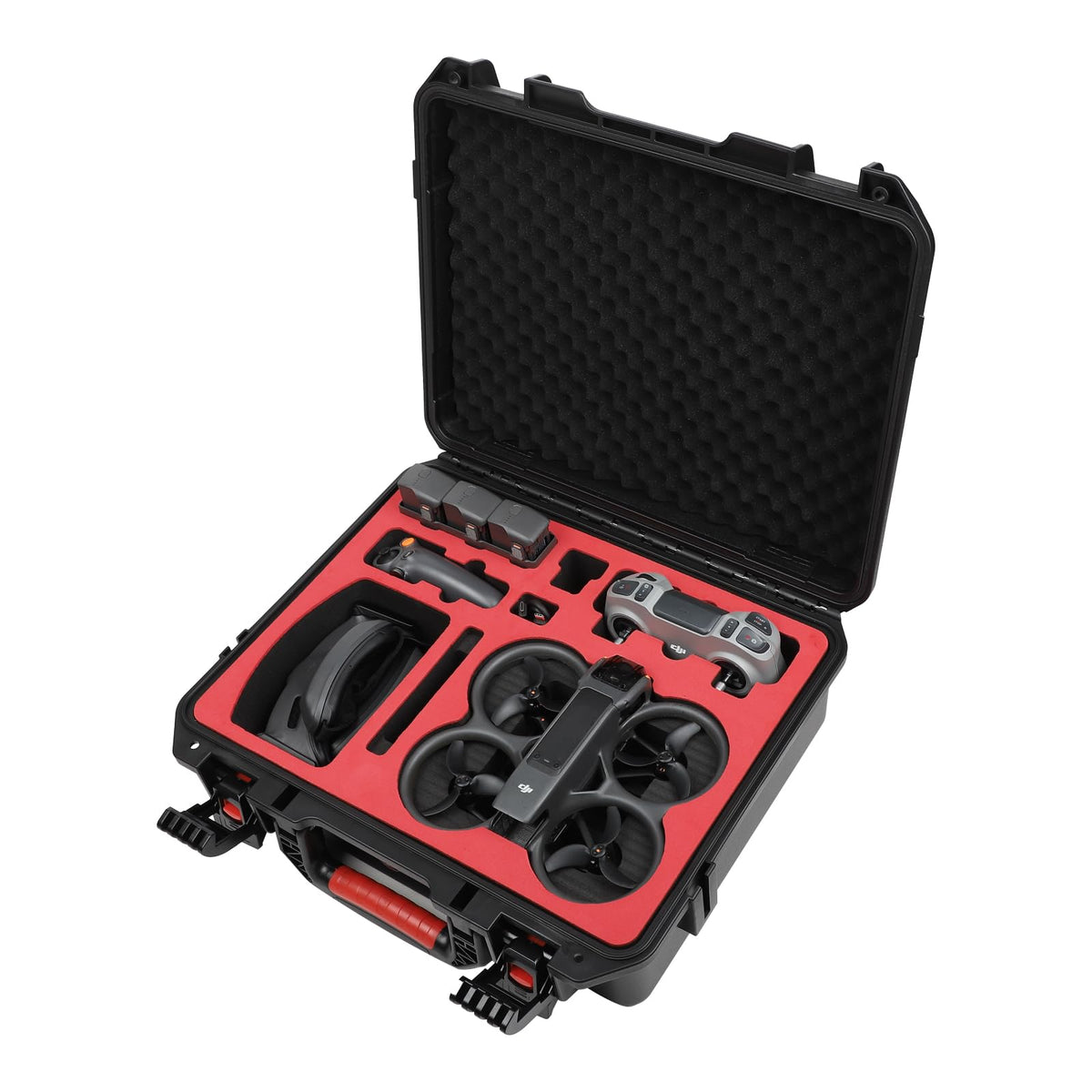 Drogear Avata 2 case organized accessories storage