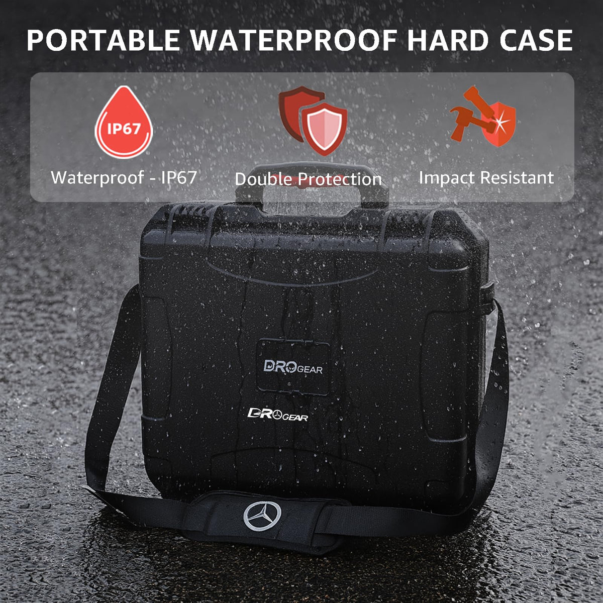 Drogear Avata 2 case compact portable design