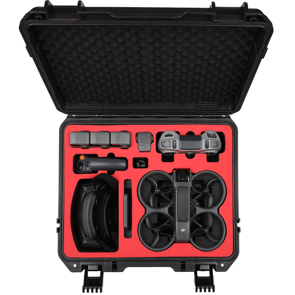 Drogear Avata 2 case waterproof exterior for rugged outdoor use