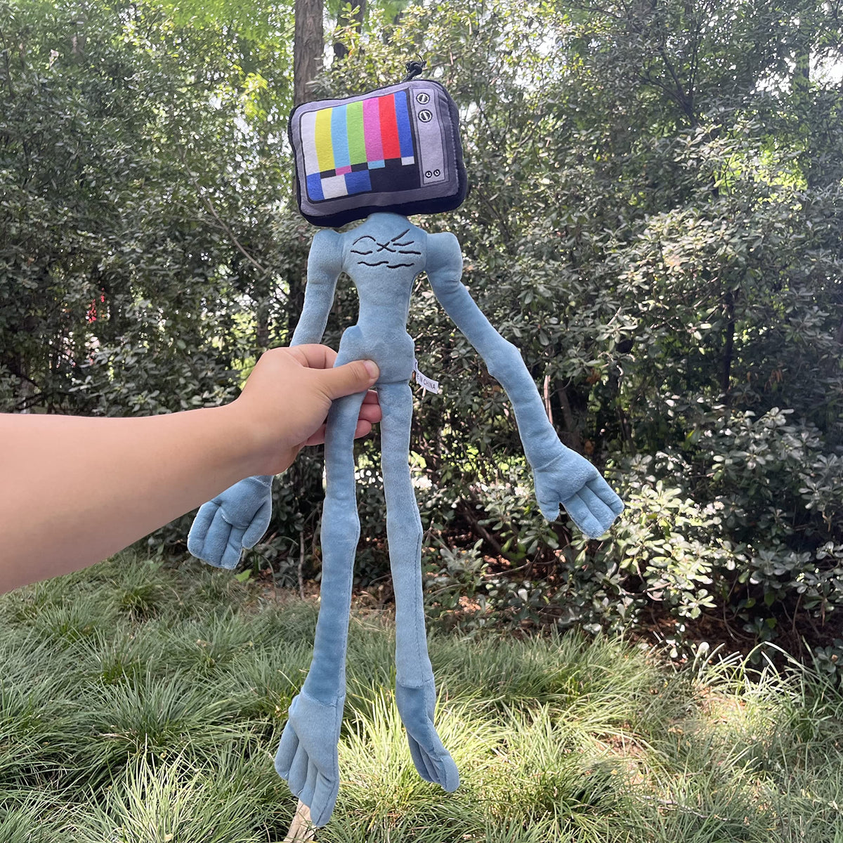 Dr.STONE Siren Head Plush movable arms enable interactive posing and play.