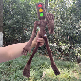 Dr.STONE Siren Head traffic light head plush as a unique decor piece.