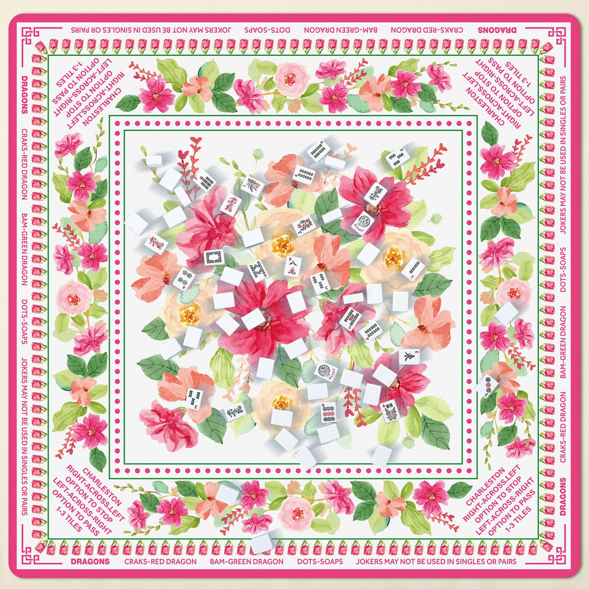 Drydiet Mahjong Mat package includes a single mat for setup.