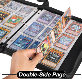 DRZERUI binder capacity reaches 720 cards with 40 removable sleeves