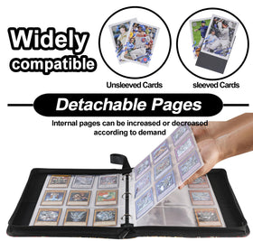 DRZERUI card binder case provides solid protection against moisture and shocks