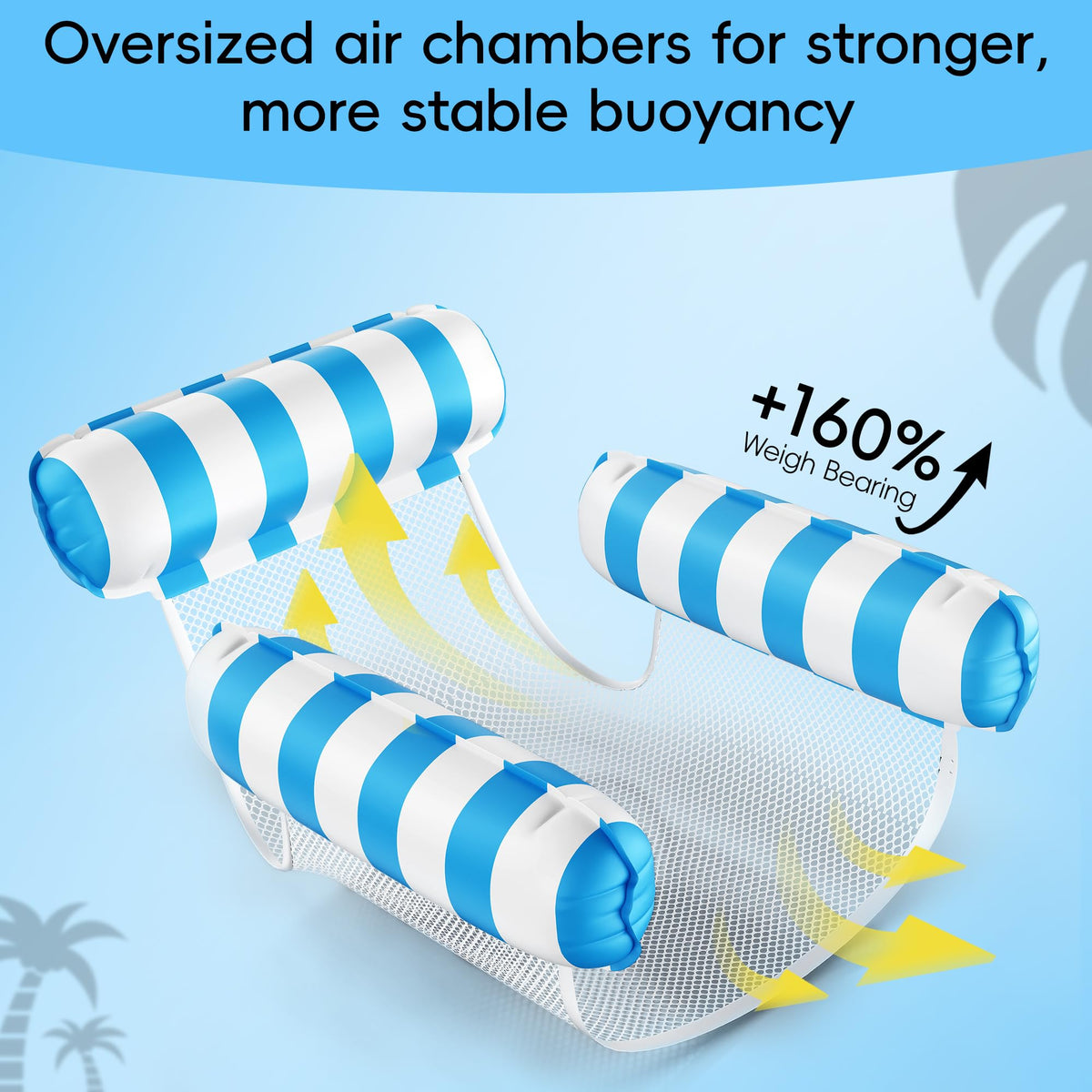 Dseezbyby portable inflatable float packs for easy storage and travel to parties and trips.