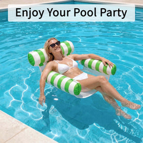 Dseezbyby 3 buoyancy tubes provide balanced, secure flotation for worry-free lounging.