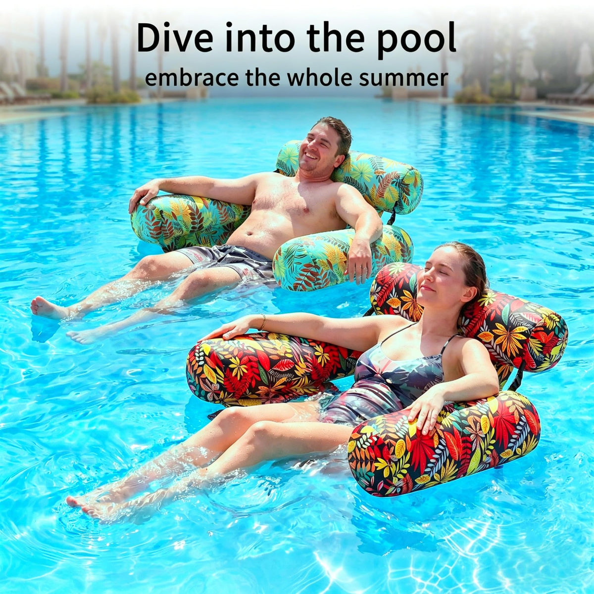Dseezbyby floating lounge chair with breathable mesh support for comfort.