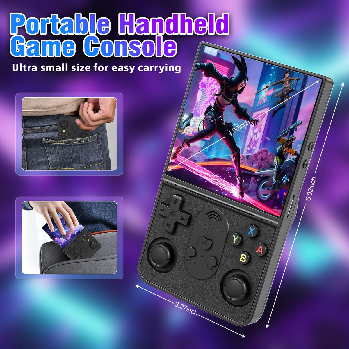 DSHKISK S600 3000mAh battery powering hours of casual play.