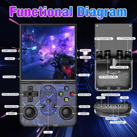 DSHKISK S600 ergonomic handheld grip for comfortable long sessions.