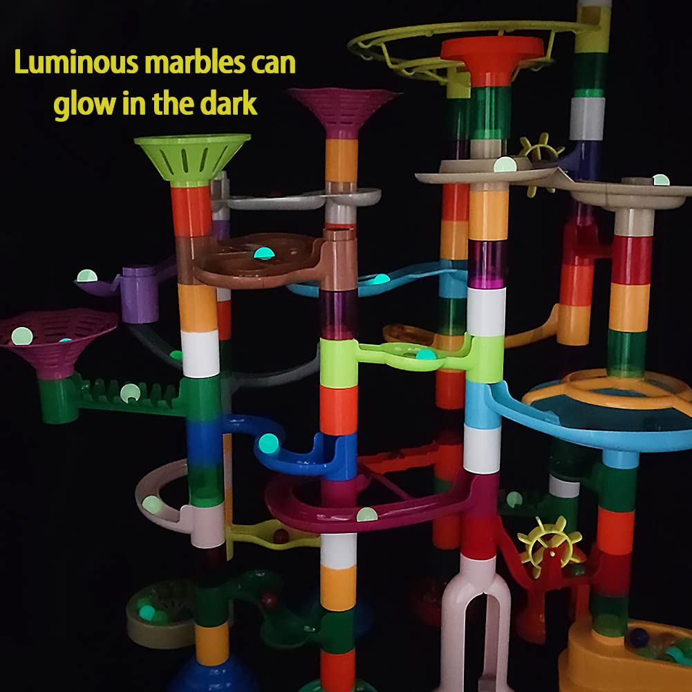 DSHMIXIA marble run connectors highlight easy linking for quick setup and flexible designs