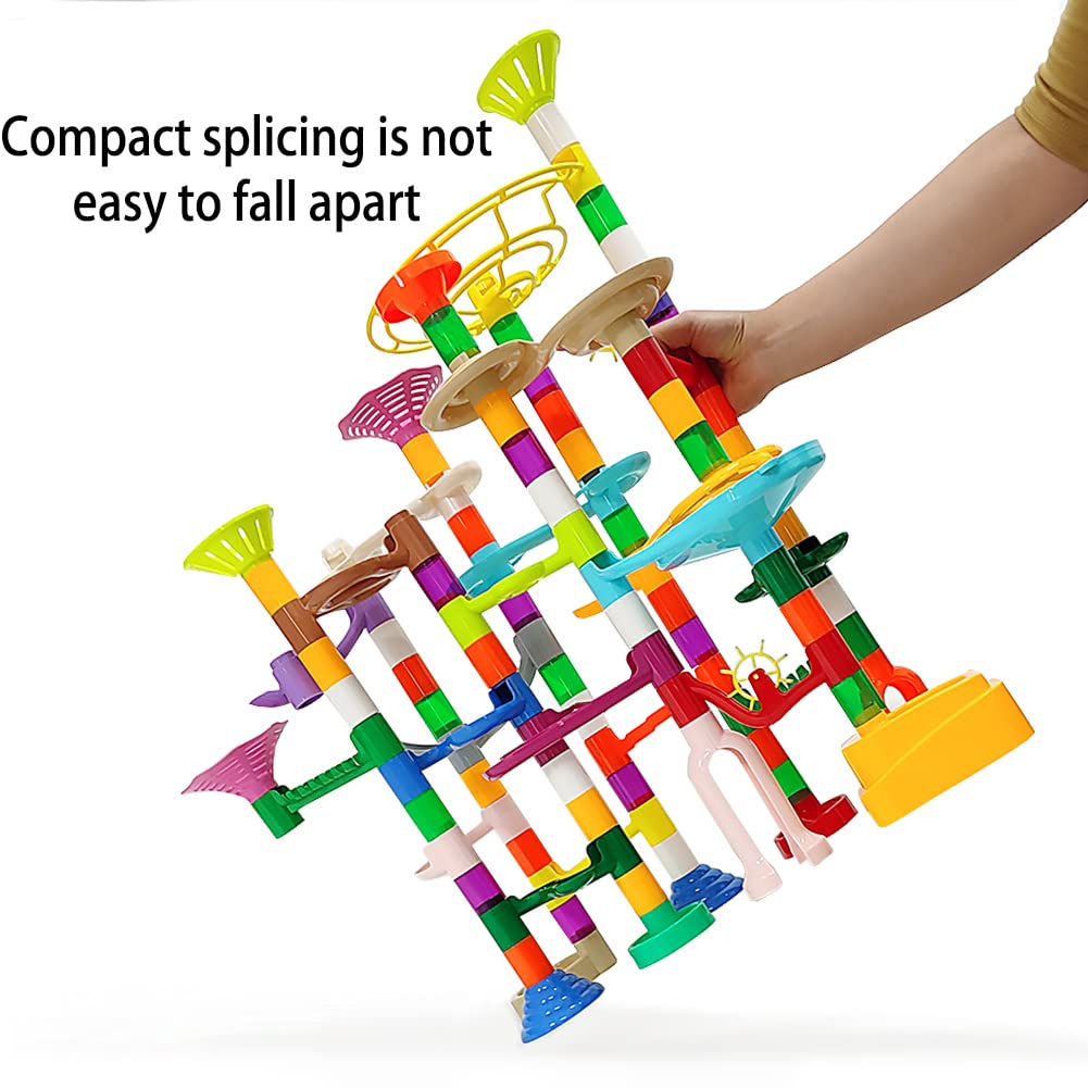 DSHMIXIA marble run stairs chute illustrate dynamic pathways that spark curiosity