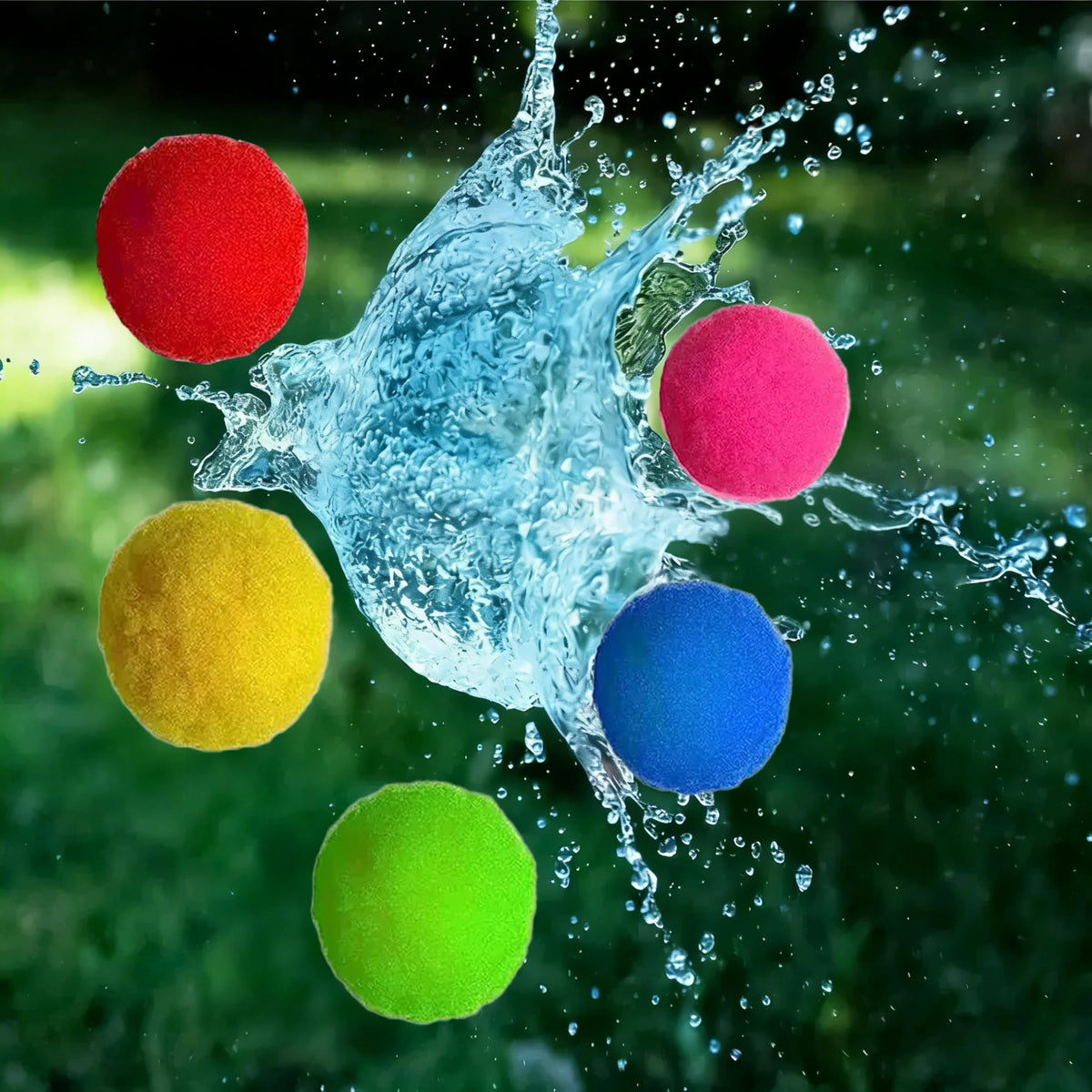 DSKRLMH water balls absorb water quickly for nonstop splash fun