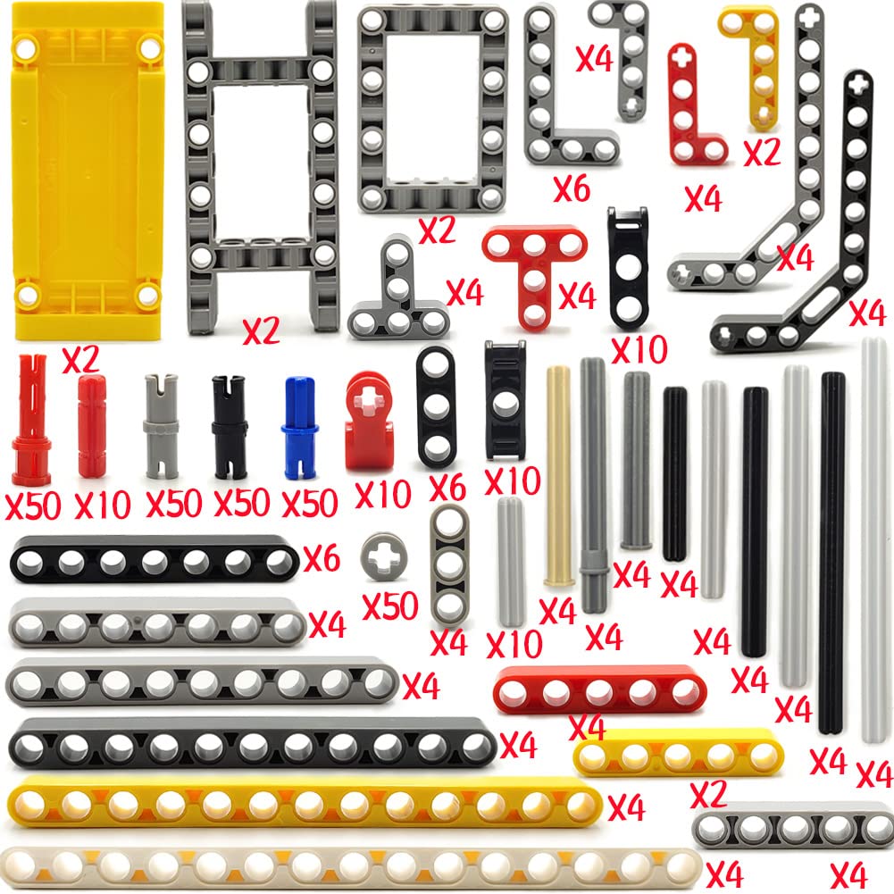 dspitwod frame-liftarms-beams: sturdy construction for education-focused models