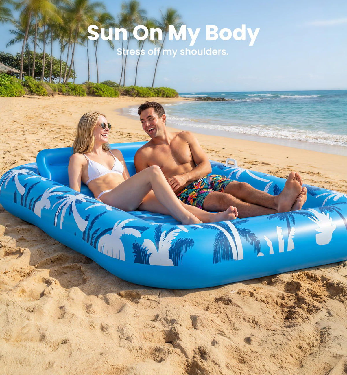Dsquu detachable pillow and cushioned base support comfy lounging.