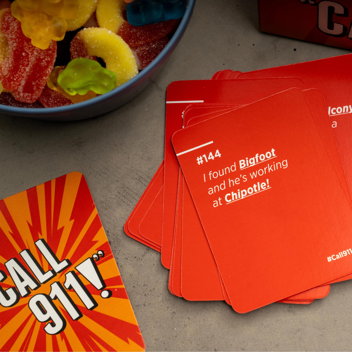 DSS Games Call 911 durable cards for repeated family play