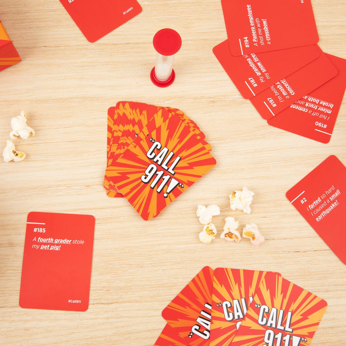 DSS Games Call 911 teen and adult party game for social evenings