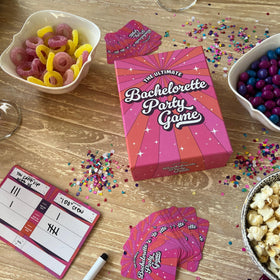 DSS Games card deck close-up reveals durable, high-quality components for party use.