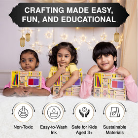 DSTAMPSS child with lantern stamp inspires classroom crafts