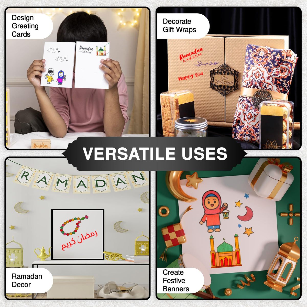 DSTAMPSS girl with lantern stamp enhances DIY cards and decor
