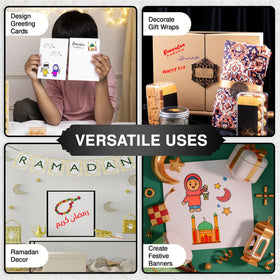 DSTAMPSS girl with lantern stamp enhances DIY cards and decor