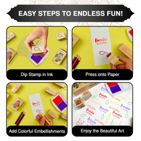 DSTAMPSS tasbeeh stamp for mindful, hands-on crafts