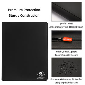 DTCGBIN PU leather cover is durable and water resistant for daily use