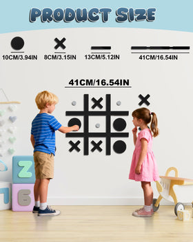 DTRK magnets close-up highlights secure X and O pieces for durable play.