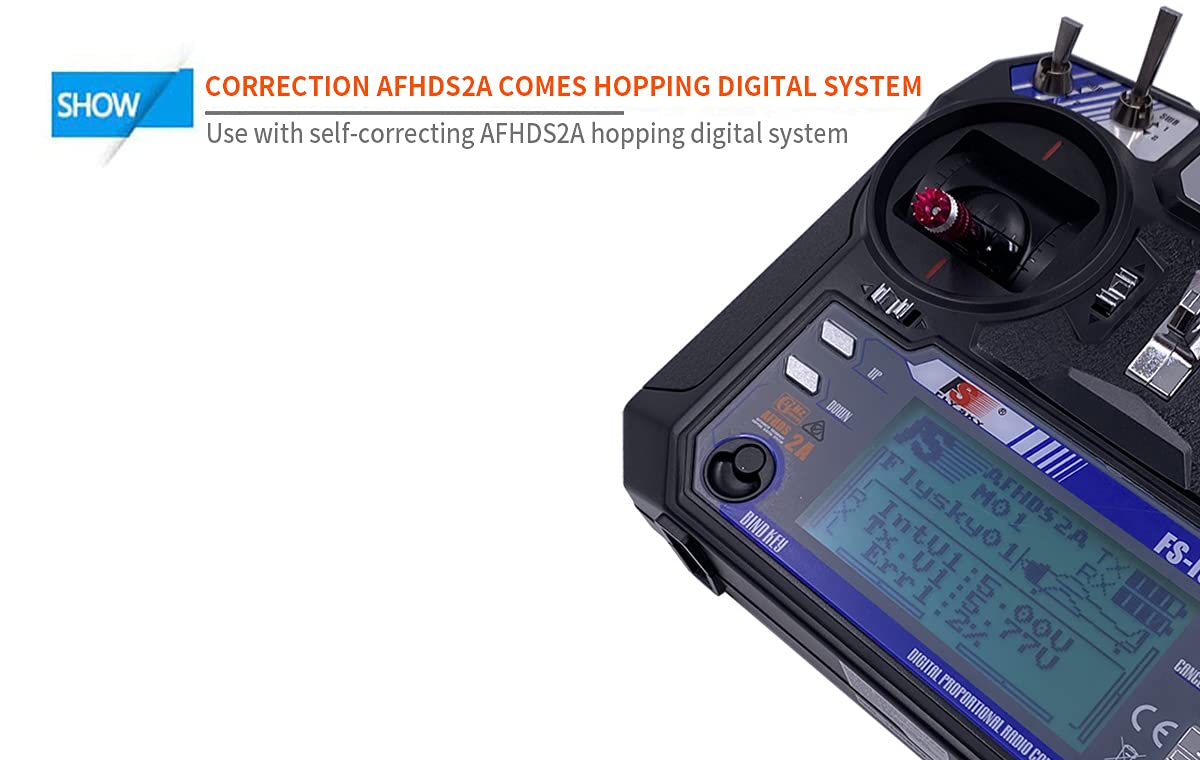 DTXMX FS-iA6 receiver compact footprint for reliable linkage