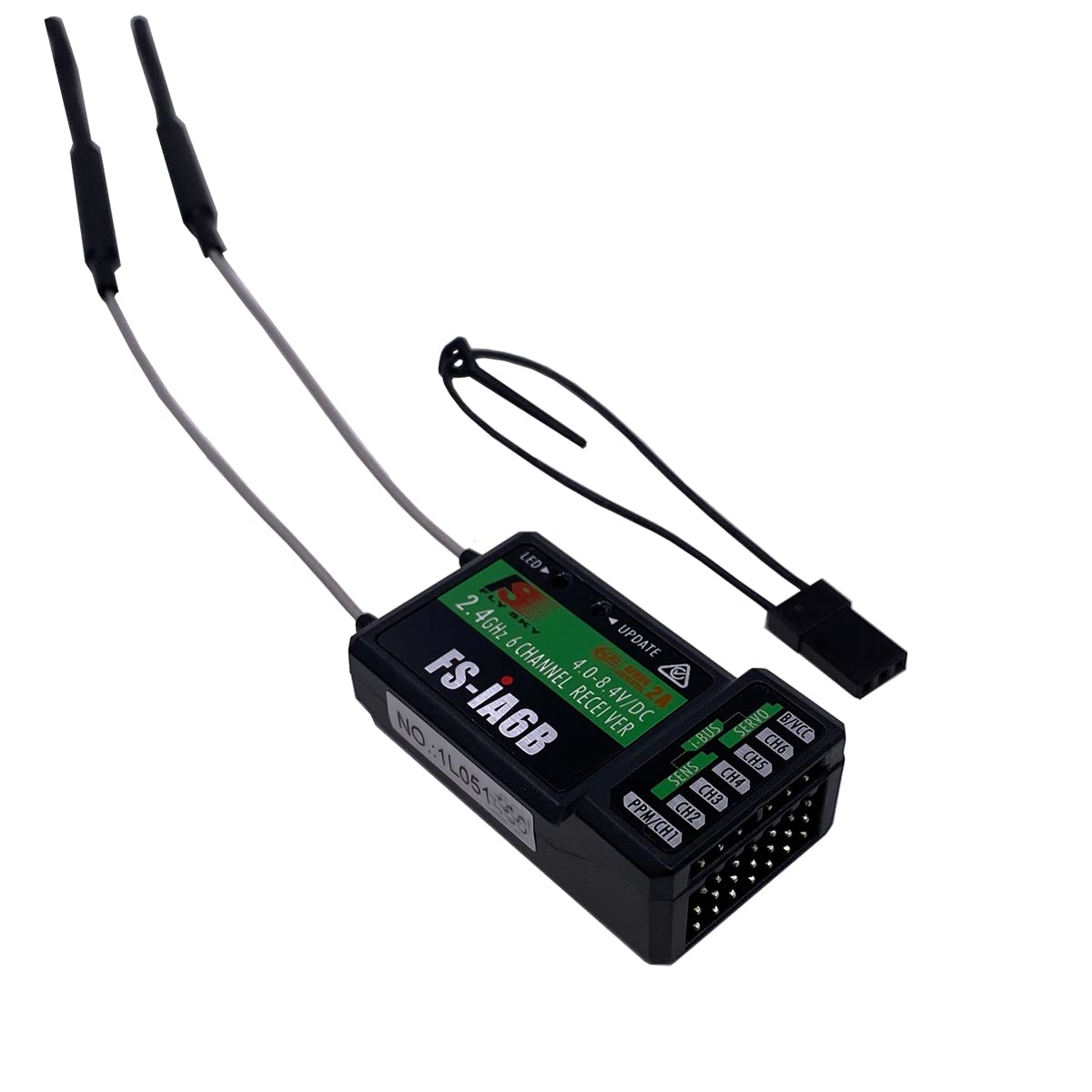 DTXMX FS-iA6B receiver compact build for lightweight RC setups