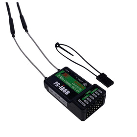 DTXMX FS-iA6B receiver compact build for lightweight RC setups