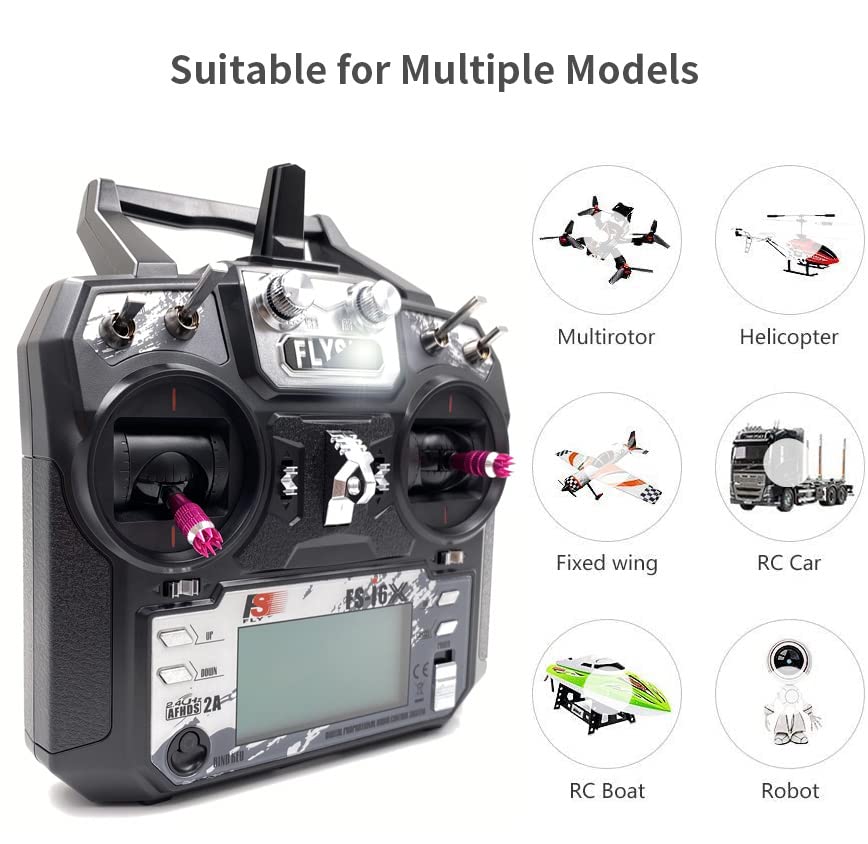 DTXMX FS-i6X transflective display detail for clear flight information