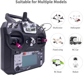 DTXMX FS-i6X frequency hopping coverage improves interference resilience.