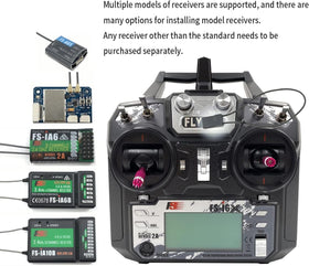 DTXMX FS-i6X low power design extends flight-time between charges.