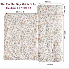 DuShow nap mat with roll-up design and handle for easy transport