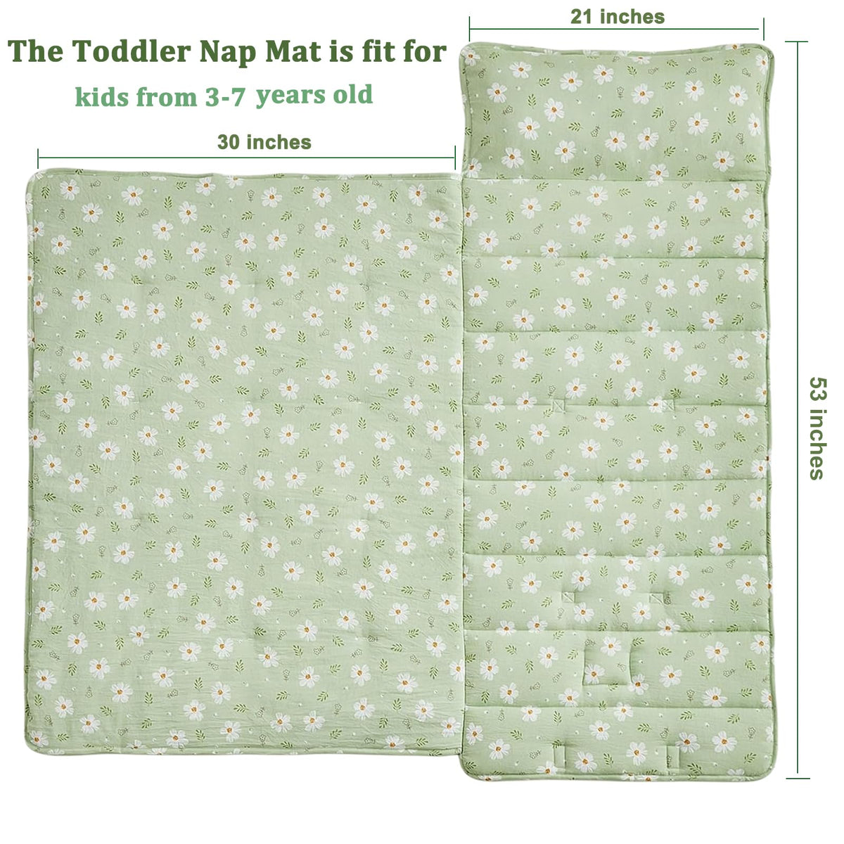 DuShow nap mat pillow removable for easy washing and replacement