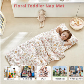 DuShow nap mat sized 53x21 inches for children aged 3–6