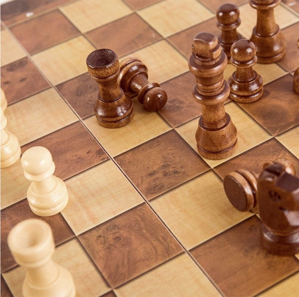 DUBSTAR 3in1 game layout featuring chess, backgammon, and checkers