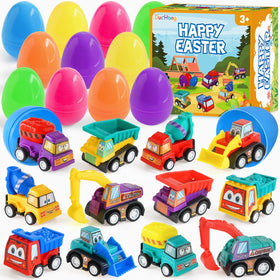 Duchong 12-pack Easter eggs with colorful shells for engaging egg hunts.