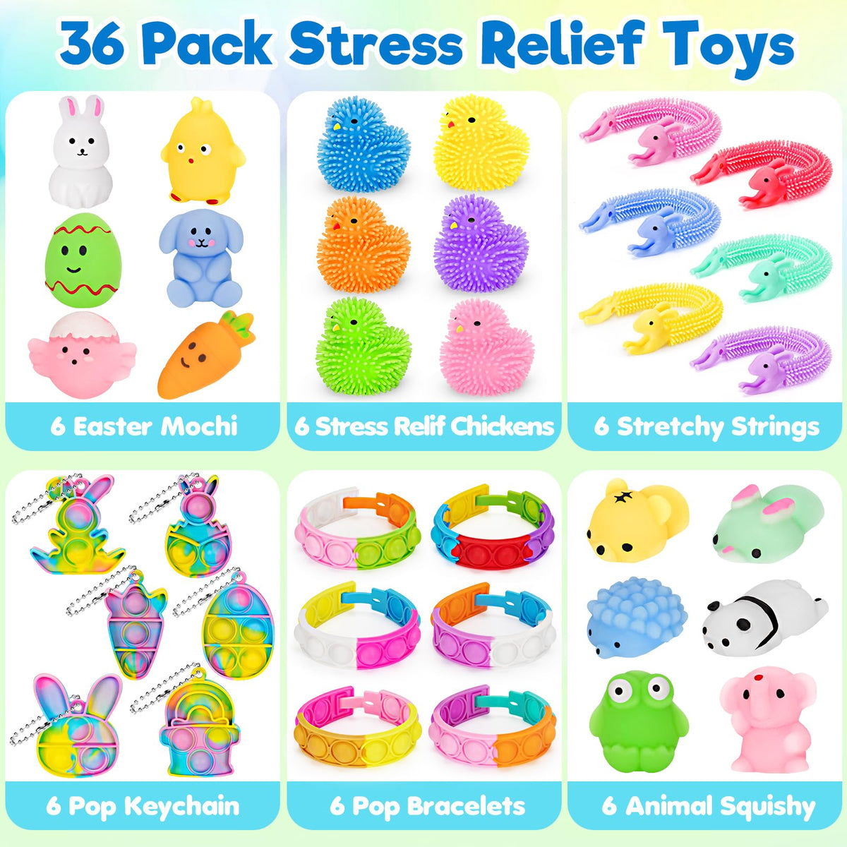Duchong durable plastic Easter eggs stay closed and reusable for next year.