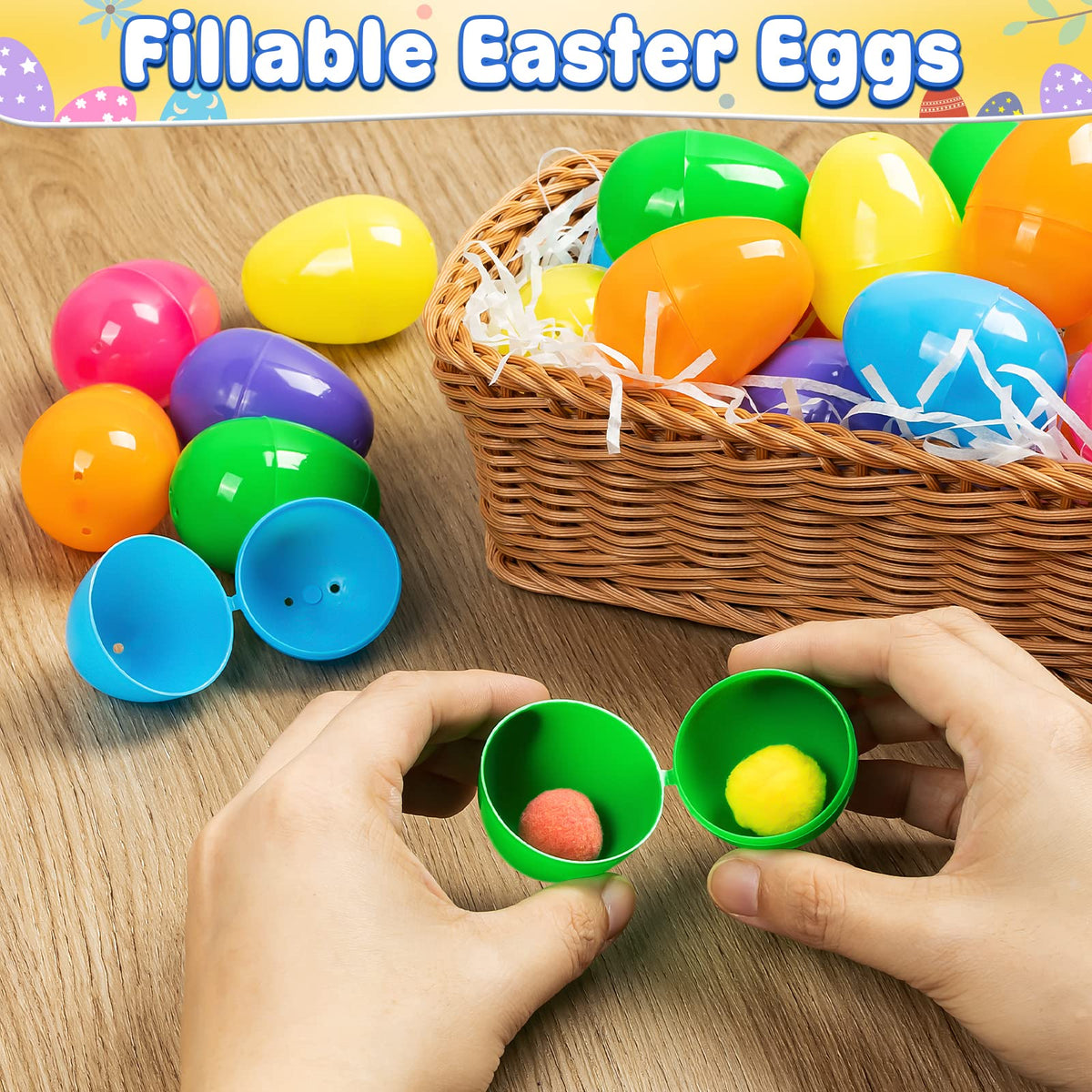 Duchong Easter eggs with hinged lids for easy opening and secure closures