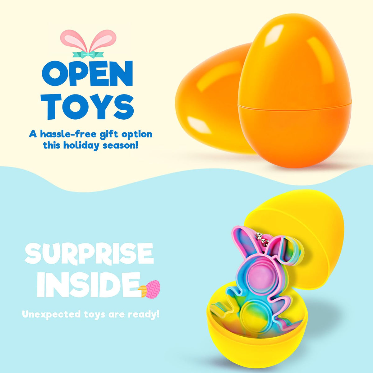 Duchong Easter hunt eggs inspire playful rewards in classrooms or parties.