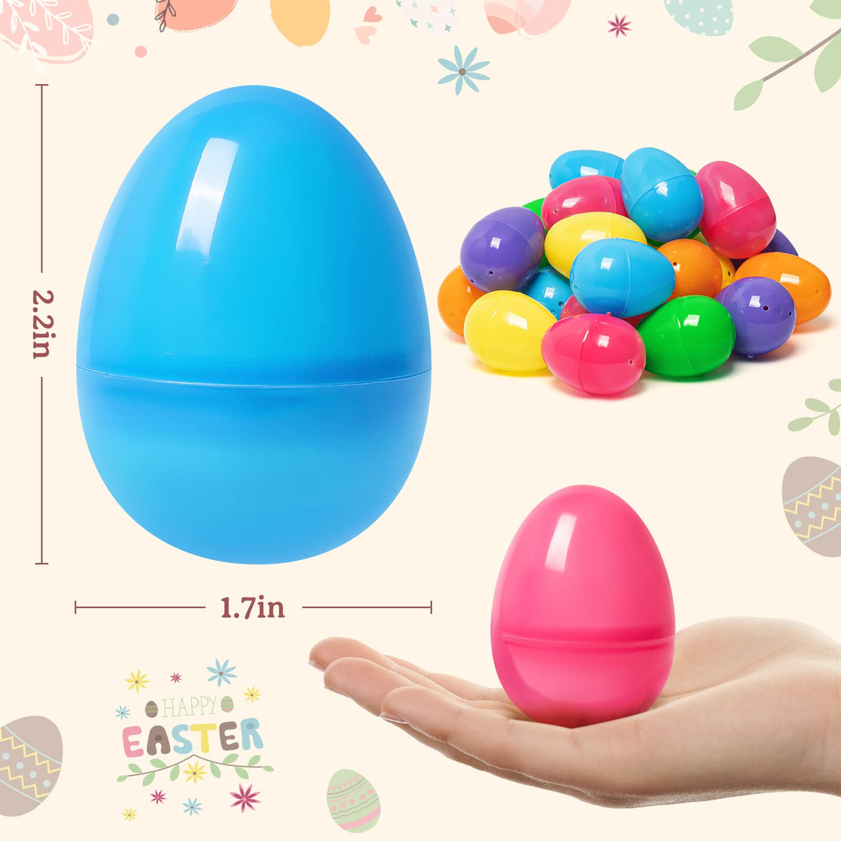 Duchong Easter eggs ideal for classroom prizes and party favors