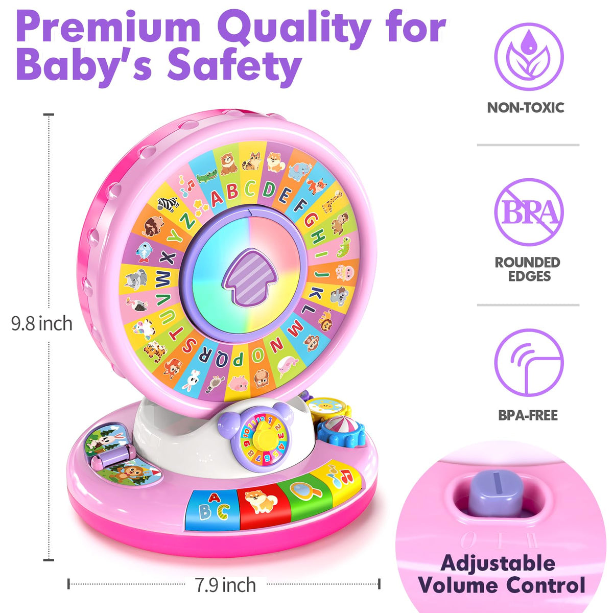 Duchong interactive toy promotes hand-eye coordination through animals